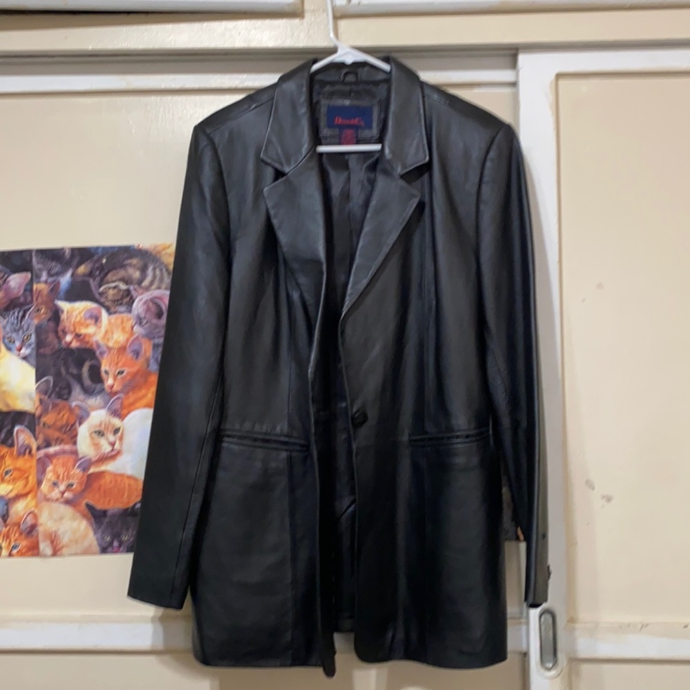 Leather jacket